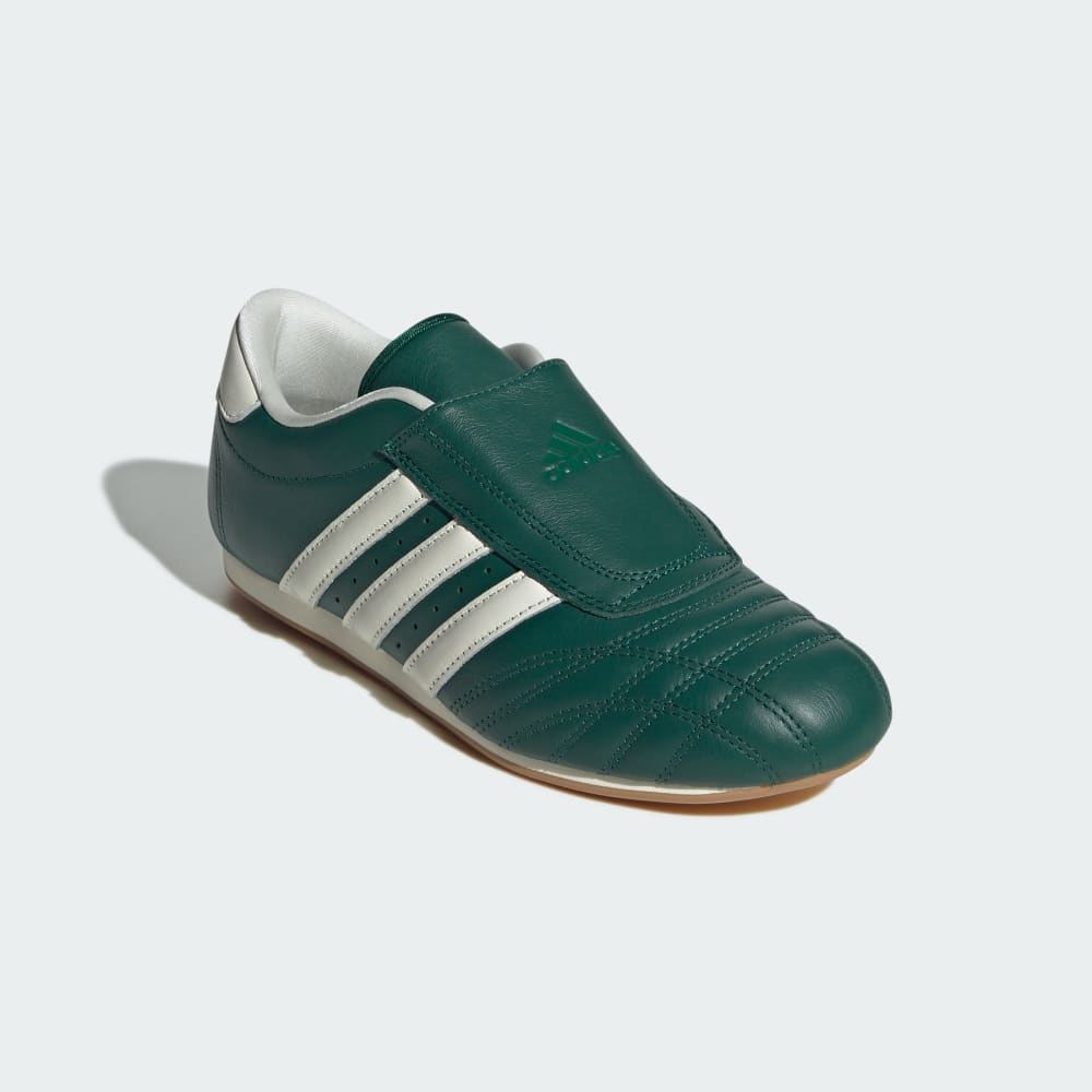 Кроссовки Adidas Taekwondo Shoe, цвет Collegiate Green/Off White/Gum — фото 4