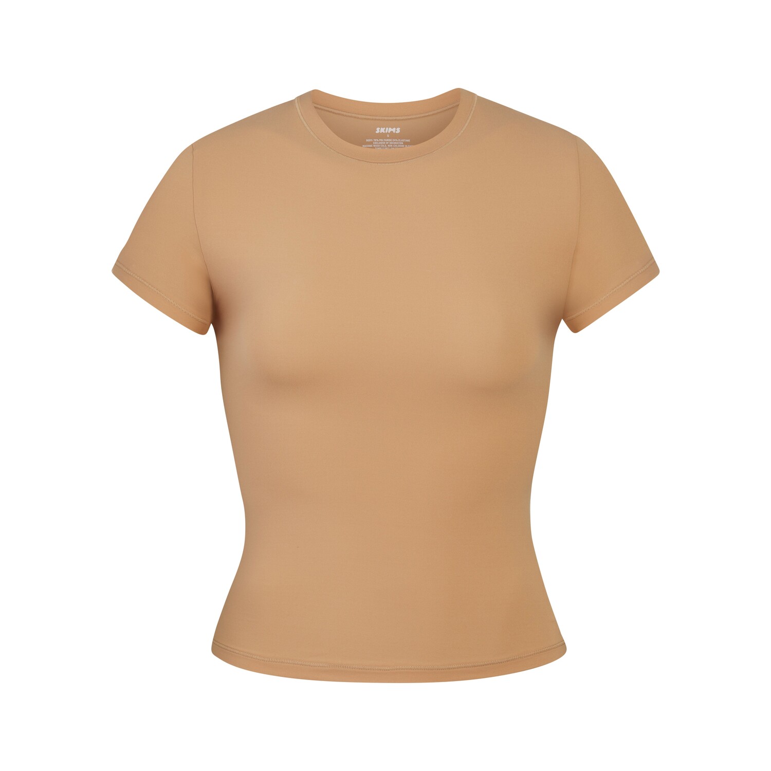 

Футболка SKIMS, цвет ochre