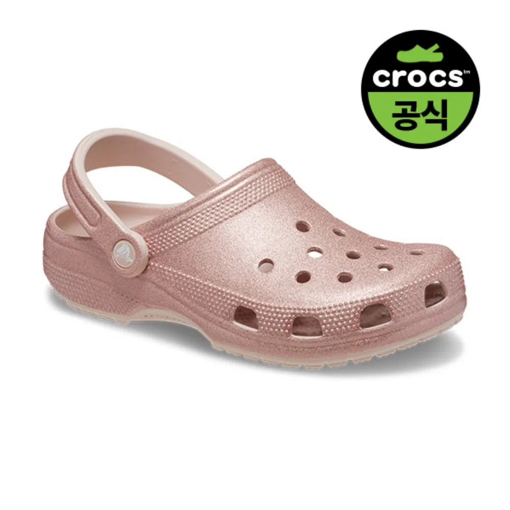 Взрослые классические клоги с глиттером QUG от Crocs — фото 2