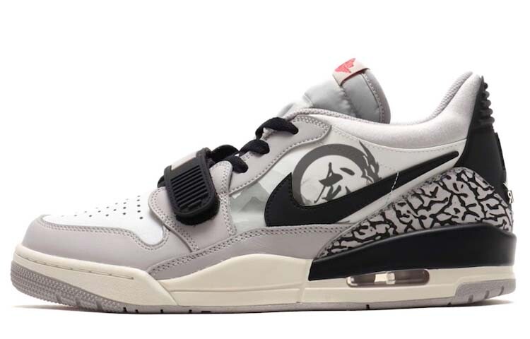 

Кроссовки Jordan Legacy 312 Vintage Basketball Shoes Women's Low-top White/gray, серый