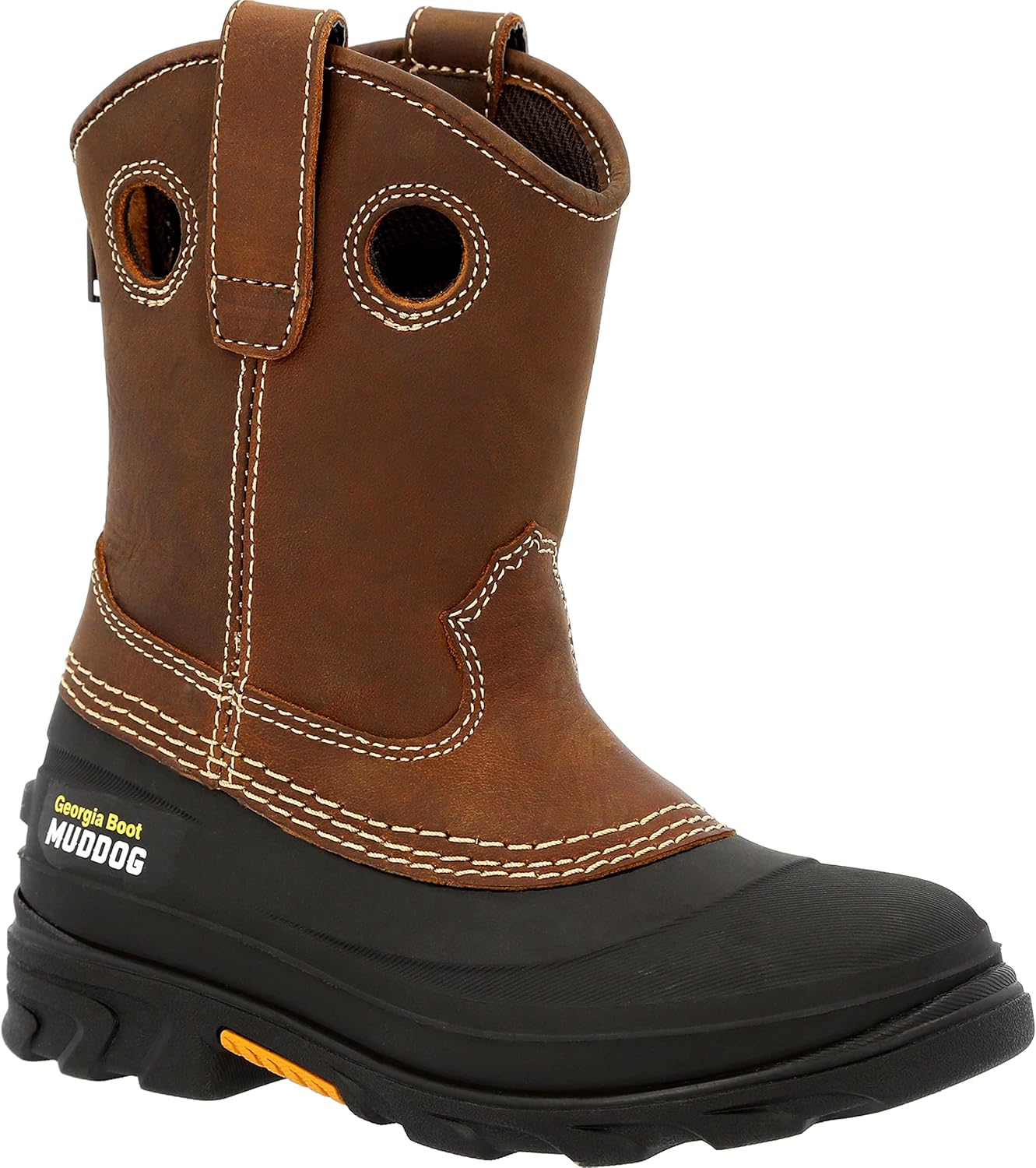 Детские сапоги Georgia Boot Muddog Little Kid Pull On Boot, коричневый