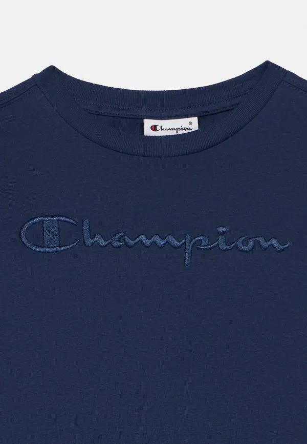 Футболка icons с круглым вырезом в тон и крупным логотипом. Champion, Nava — фото 3