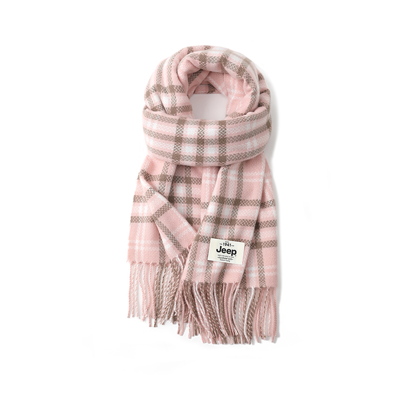 

Jeep Вязаный шарф унисекс, Light Pink