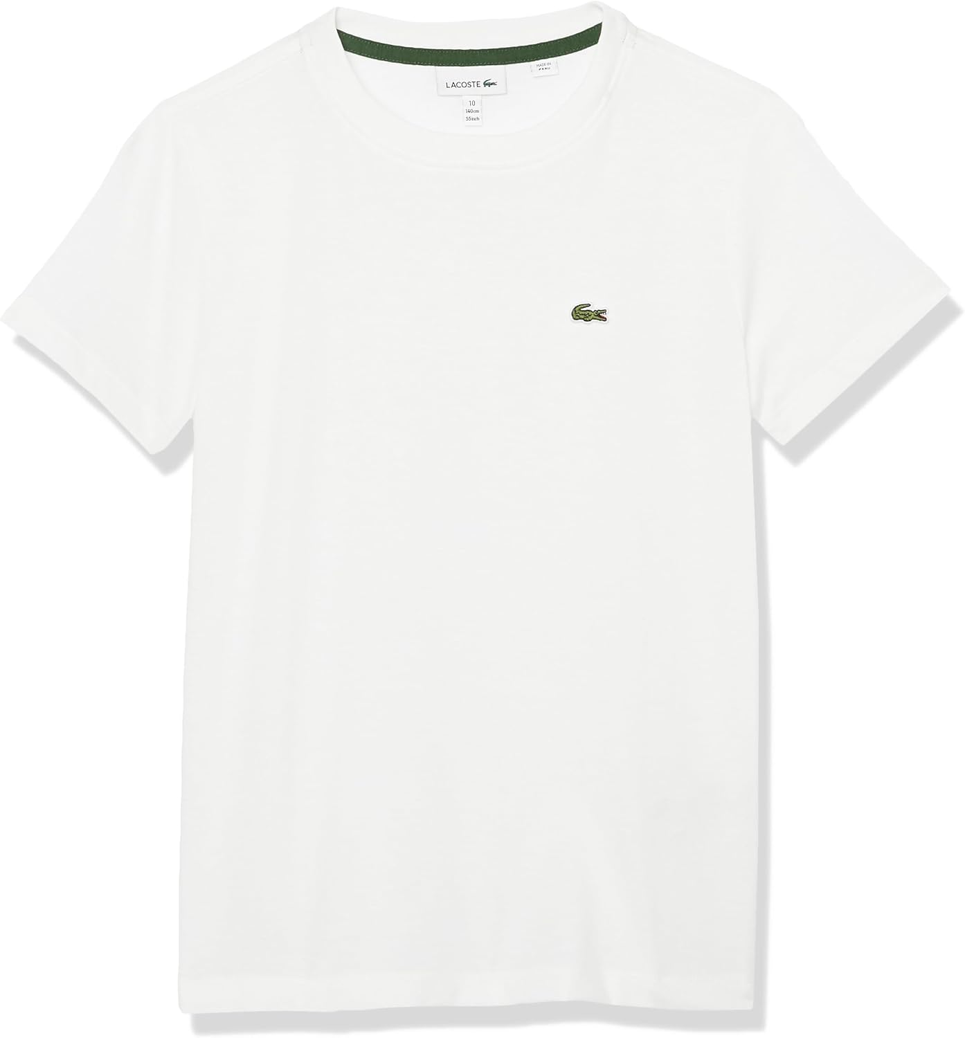 

Футболка Lacoste Unisex-Adult с коротким рукавом и круглым вырезом, классическая хлопковая, Blanc, Белый, Футболка Lacoste Unisex-Adult с коротким рукавом и круглым вырезом, классическая хлопковая, Blanc