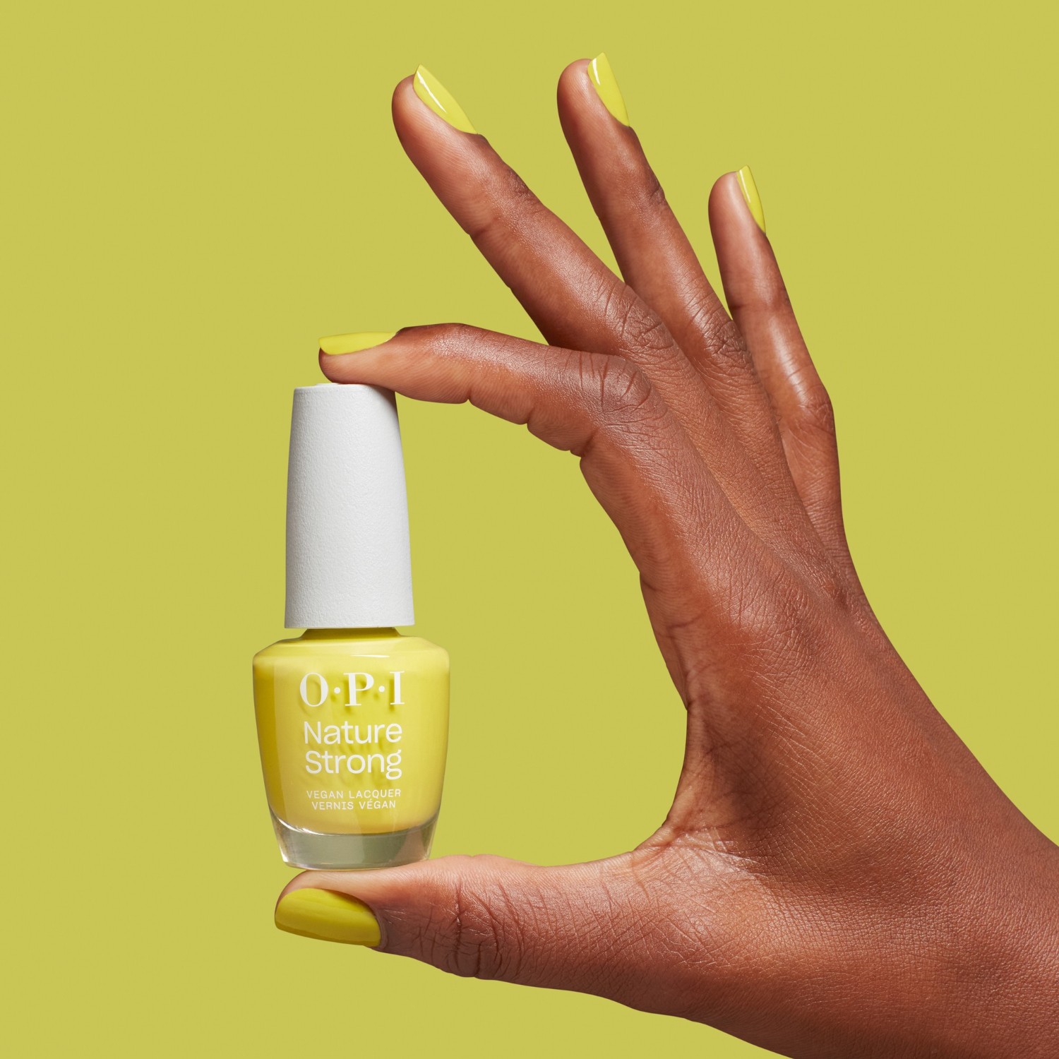 Лак для ногтей nature strong vegan Opi, give me some suga cane, объем 15 мл — фото 4