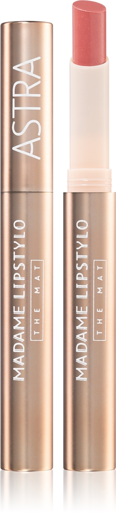 

Кремовая помада Madame Lipstylo The Mat с матовым эффектом Astra Make-Up, atspalvis 02 noblesse oblige 2 гр