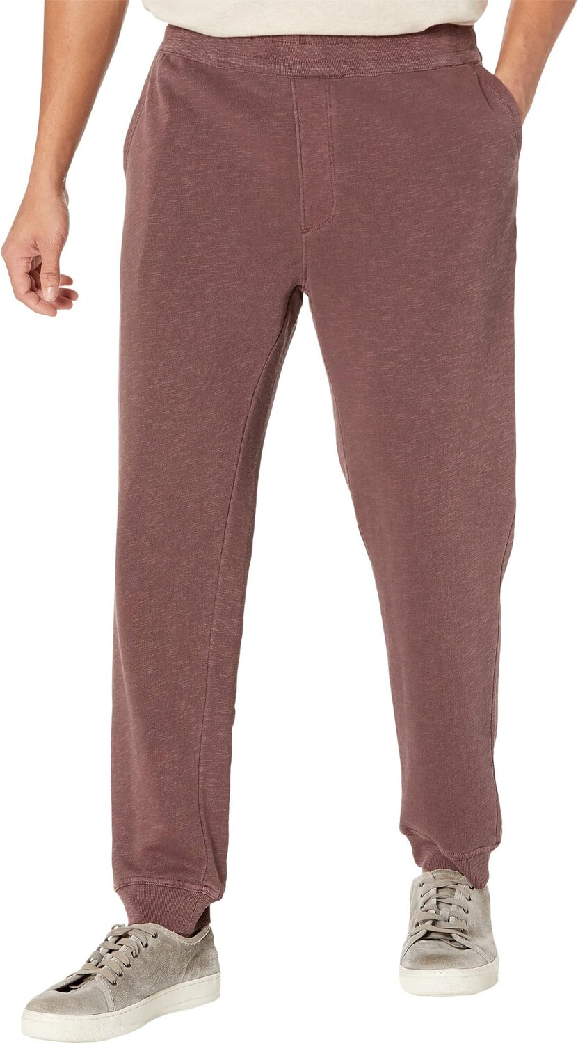 

Брюки John Varvatos Melba Pigment Dye French Terry Pants K5877Y3, цвет Merlot