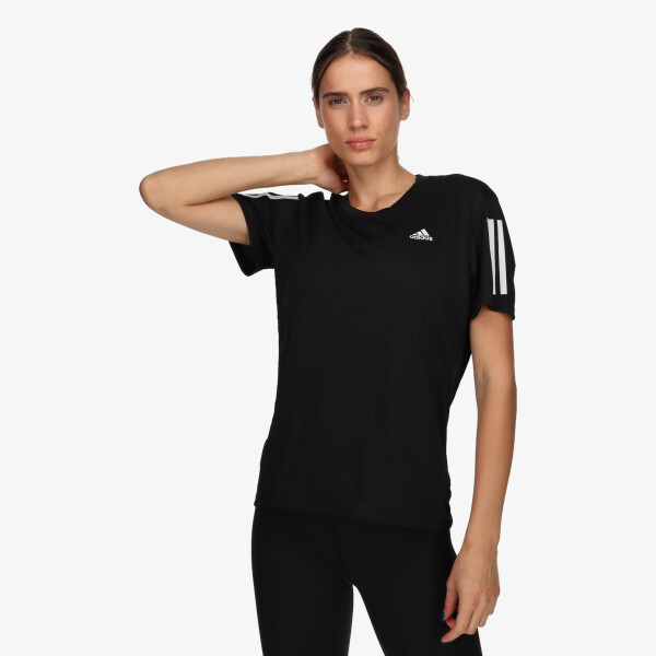 

Футболка «владей бегом» Adidas, черный