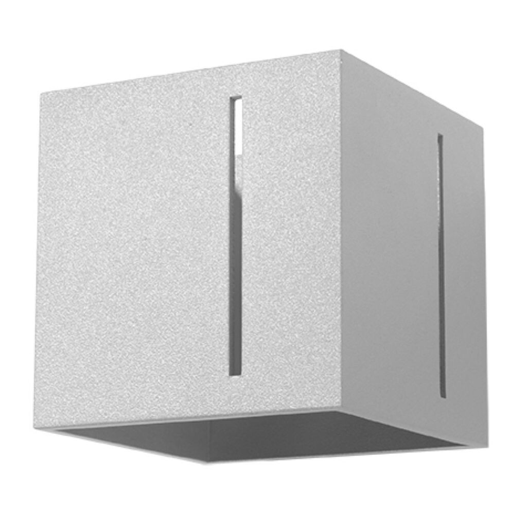 

Настенный светильник PIXAR серый 1xG9 40Вт алюминий 10х12х10см Sollux Lighting