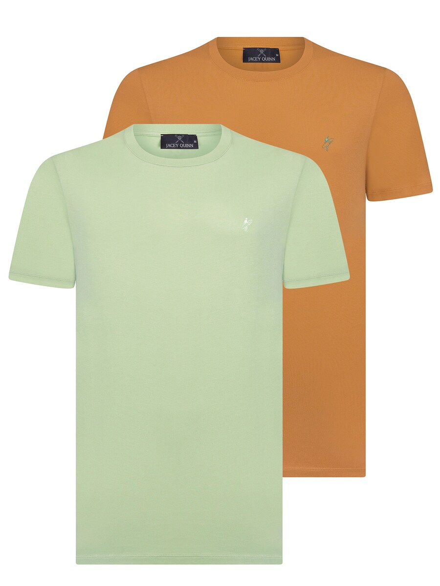 

Классическая футболка Jacey Quinn Shirt, цвет brown/green