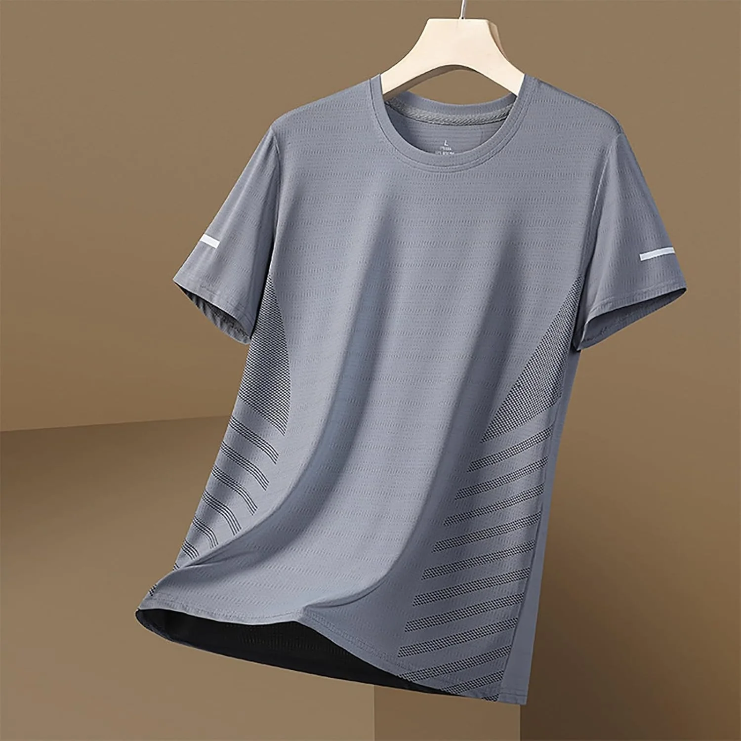 Мужская футболка для бега и тренировок Quick Dry Moisture Wicking — фото 2