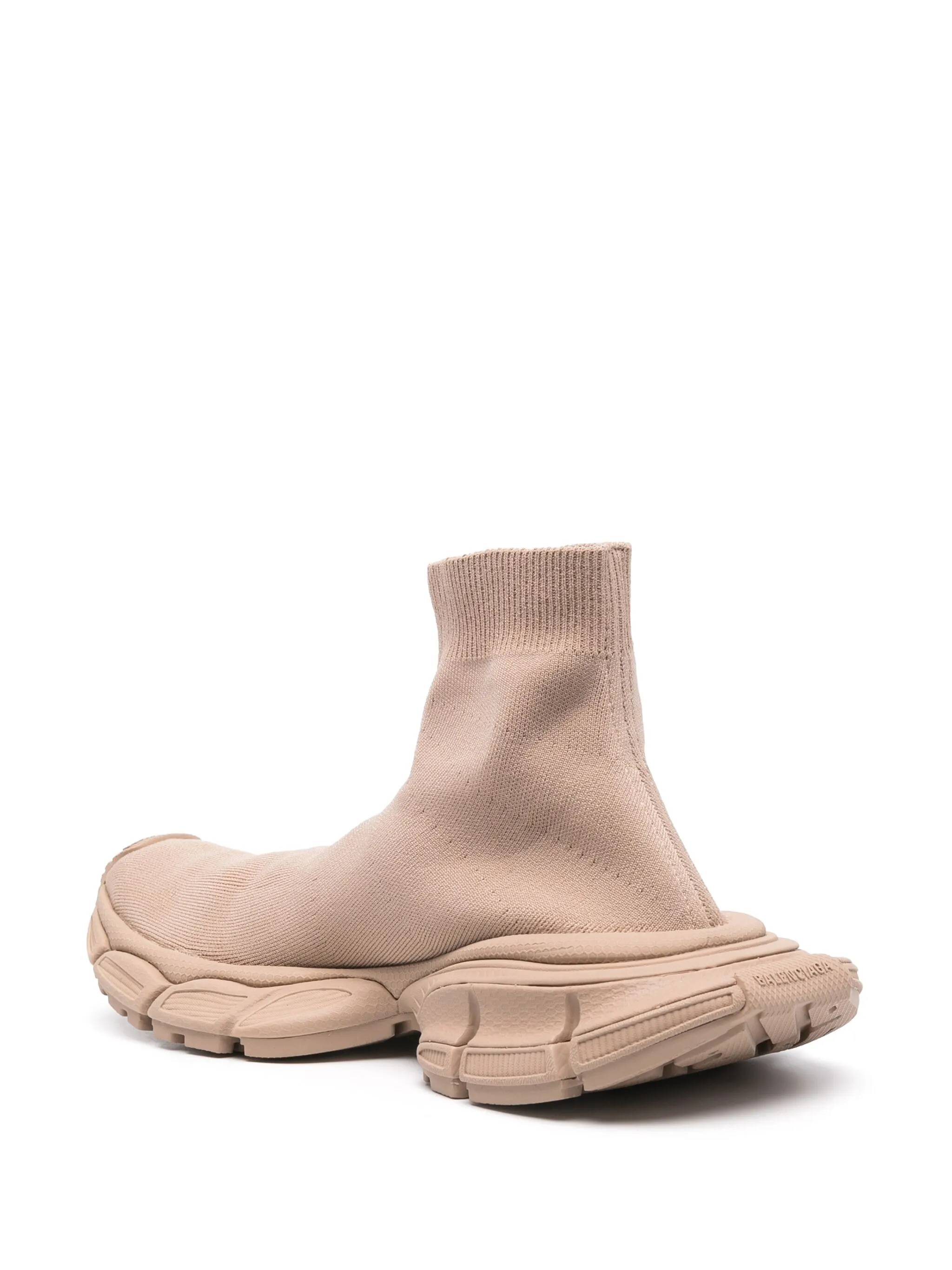 Кроссовки 3XL Sock Balenciaga, бежевый — фото 3
