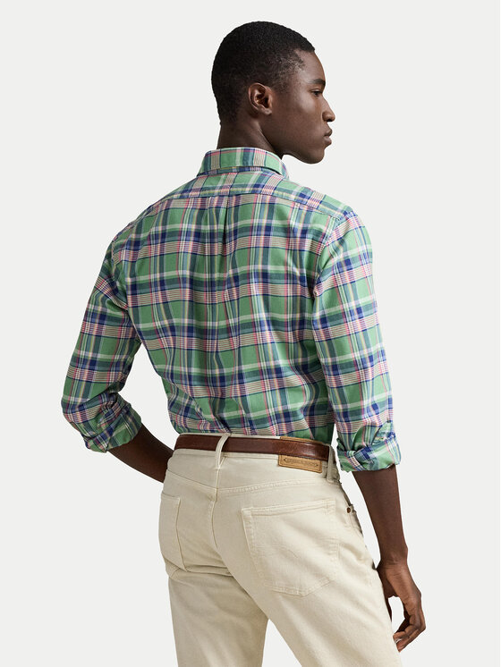 Рубашка custom fit 710922273007 Polo Ralph Lauren, мультиколор — фото 3