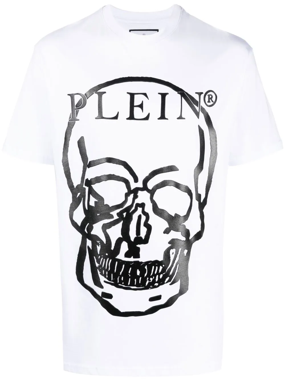 

Футболка с принтом Skull Philipp Plein, белый