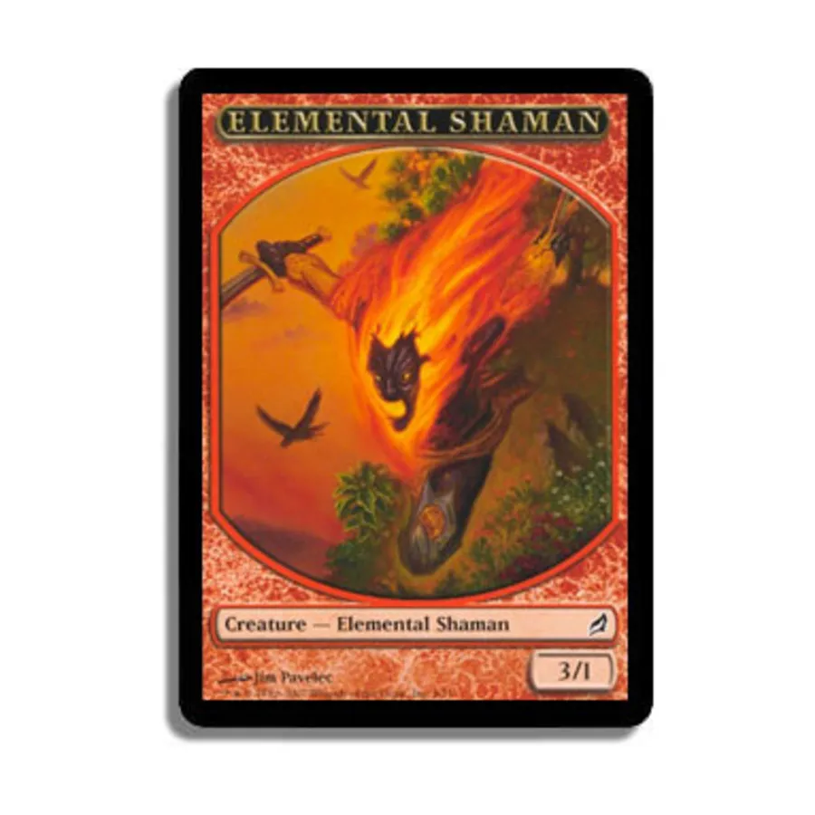 

CCG Шаман-Элементаль – Жетон (С), MTG - Lorwyn