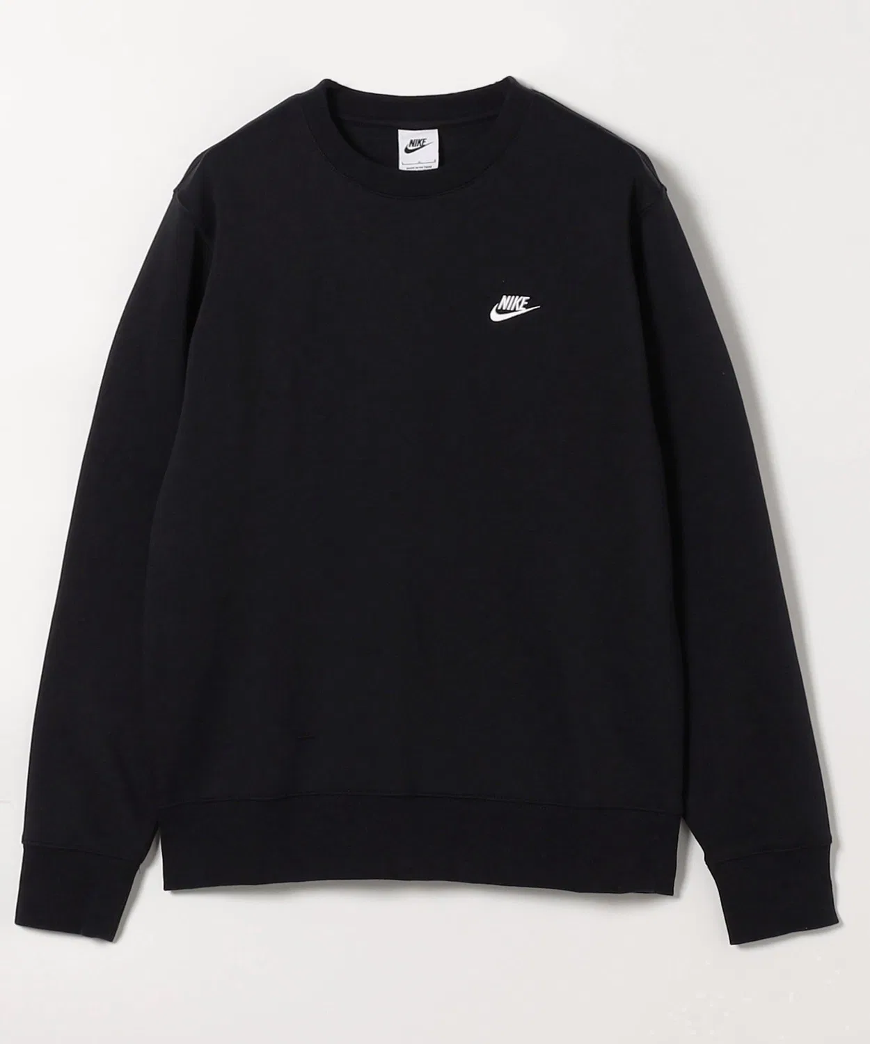 Свитшот Nike Club BB Crew L/S серый — фото 2