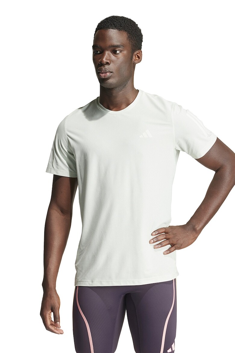 

Беговая футболка с логотипом Adidas Performance, зеленый