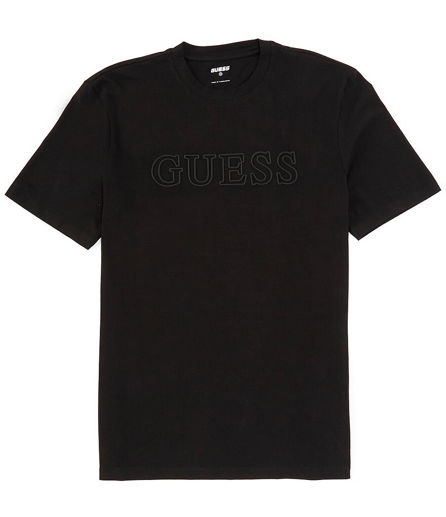 

Футболка Guess Alphy с короткими рукавами, черный