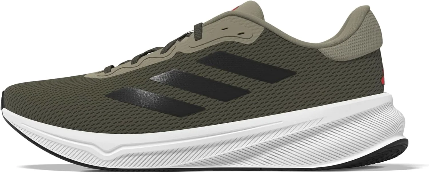 Мужские кроссовки Adidas Response Legacy, оливковый/черный/ярко-красный — фото 2
