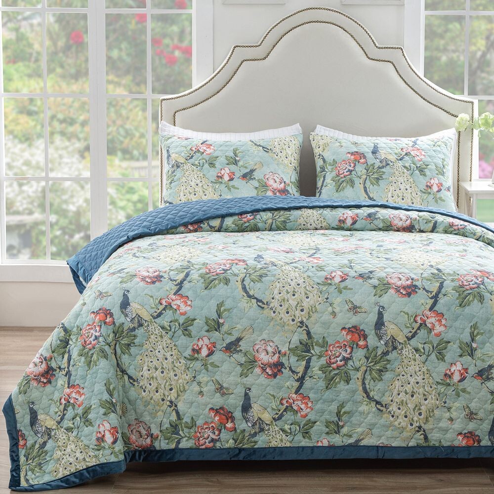 

Комплект одеял Greenland Home Fashions Pavona, цвет Jade