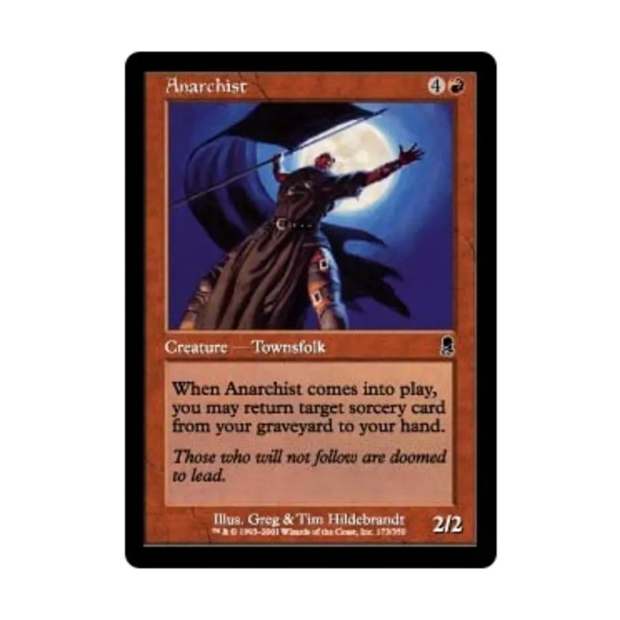 

CCG Анархист (К), MTG - Odyssey