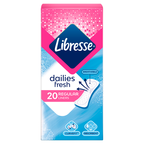 

Обычные гигиенические прокладки, 20 шт./1 упаковка. Libresse