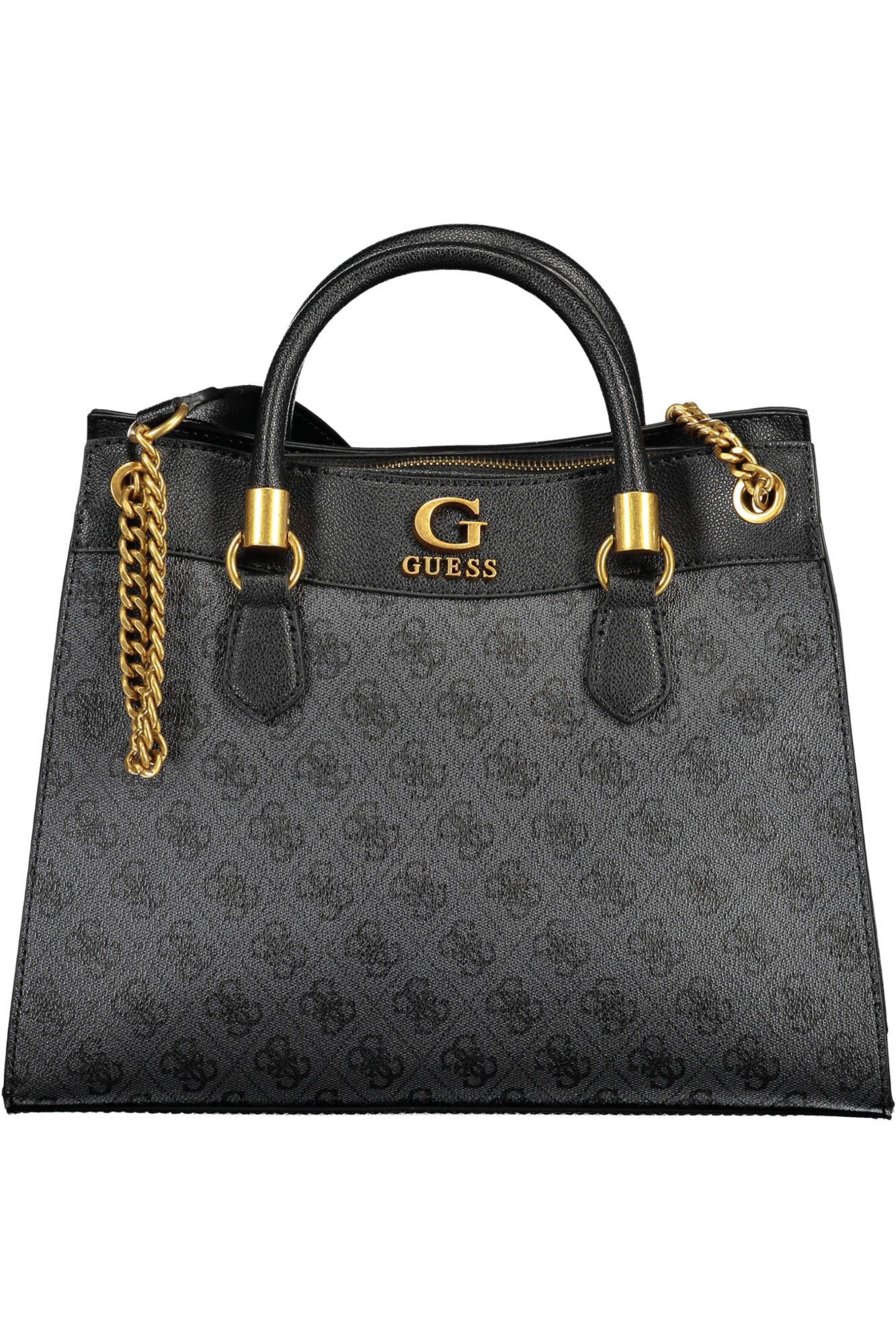 

Черная женская сумка из полиуретана Guess Shoes