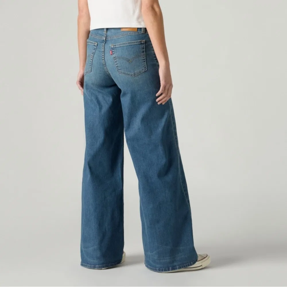 Женские джинсы 728 High-Rise Wide-Leg Cool, индиго, от Levi's — фото 3