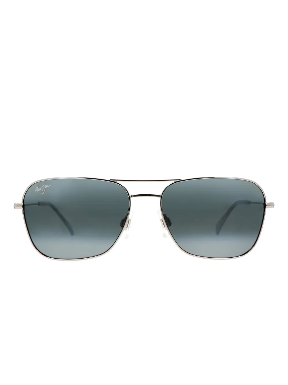 

Солнцезащитные очки-пилоты Na'auao Maui Jim, серебряный