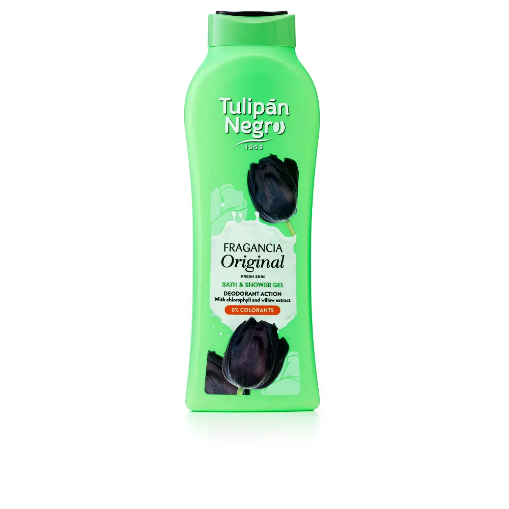 

Гель для душа Fragancia original gel de baño y ducha Tulipán Negro, 650 мл.