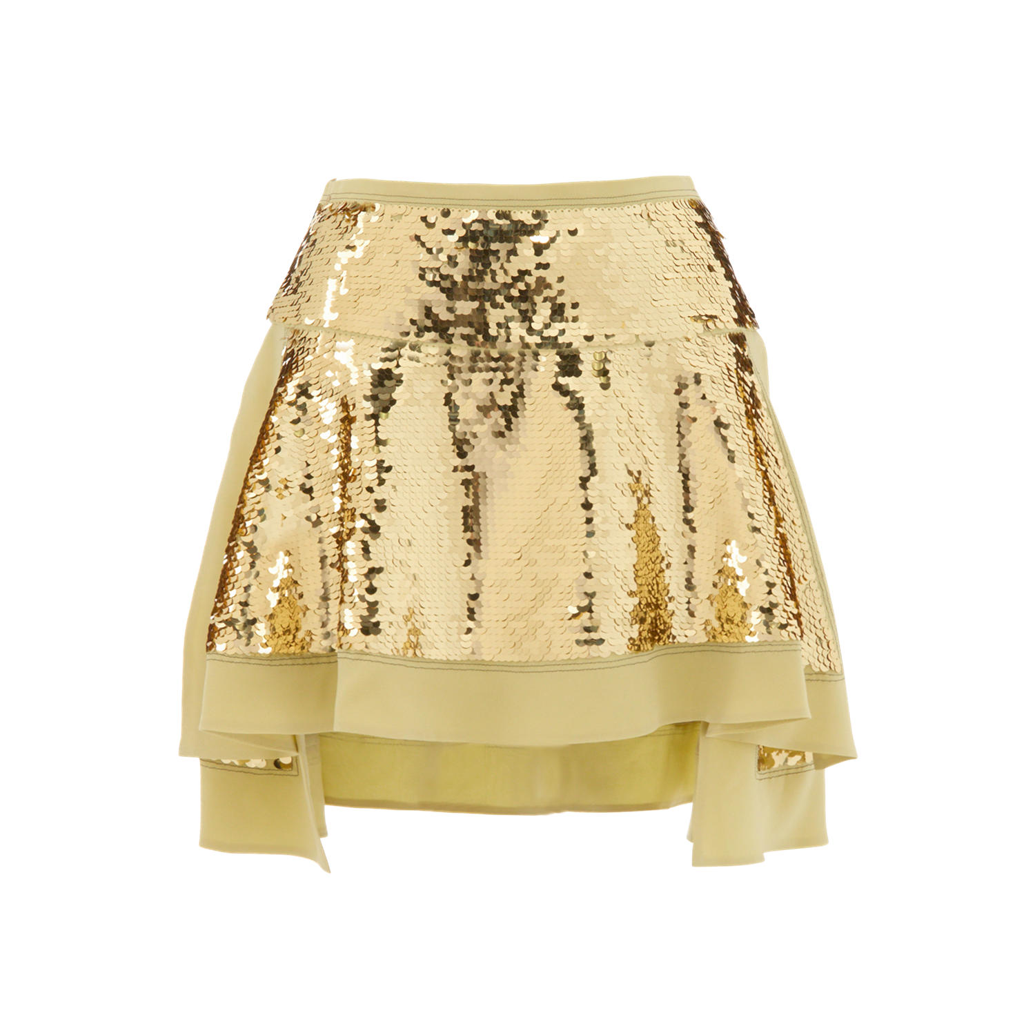 

Onitsuka Tiger Женская желтая повседневная короткая юбка