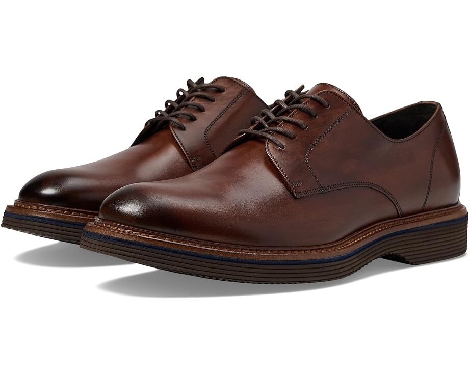 

Оксфорды Johnston & Murphy Collection Jenson Plain Toe, цвет Brown Italian Calfskin