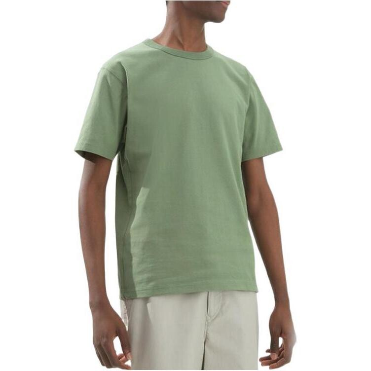 Футболка U Collection унисекс зеленая Uniqlo, зеленый — фото 3