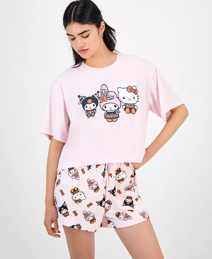 

Футболка трио Spooky My Melody для юниоров Love Tribe, розовый
