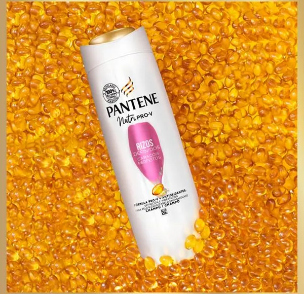 Шампунь Нутриплекс для вьющихся волос Rizos Definidos Pantene, 225 ml — фото 2