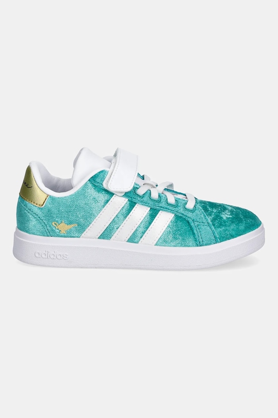 Детские кроссовки Grand Court 2.0 Jasmine Adidas, бирюзовый — фото 2