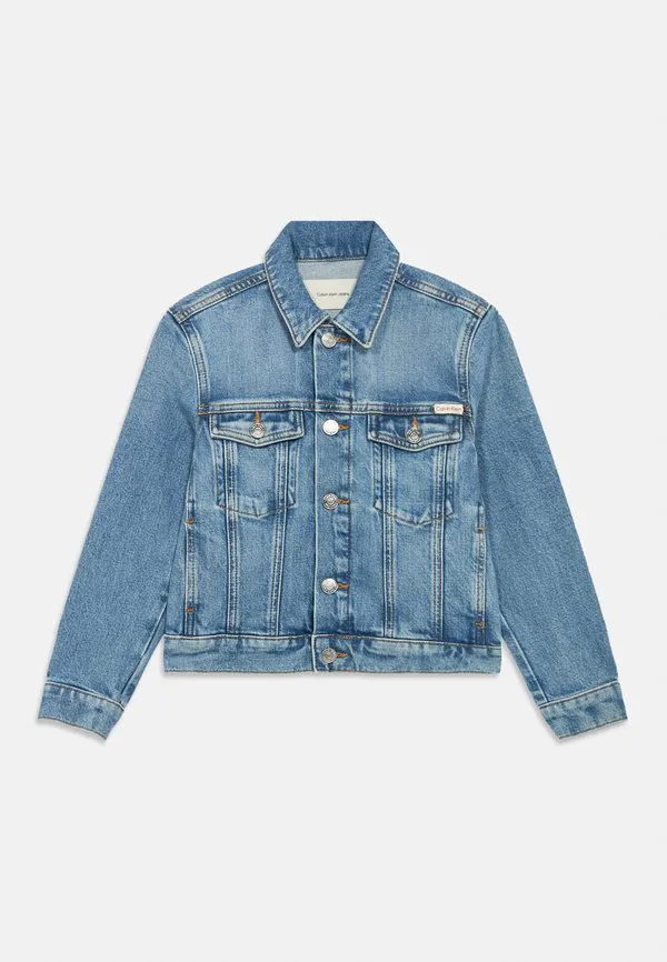 Джинсовая куртка унисекс для дальнобойщика Calvin Klein Jeans, Cloudy Blue