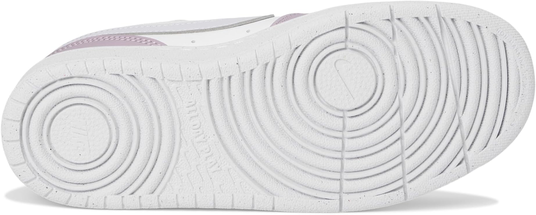 Кроссовки Nike Kids Court Borough Low Recraft, цвет White/Venice/Plum Fog/White — фото 3