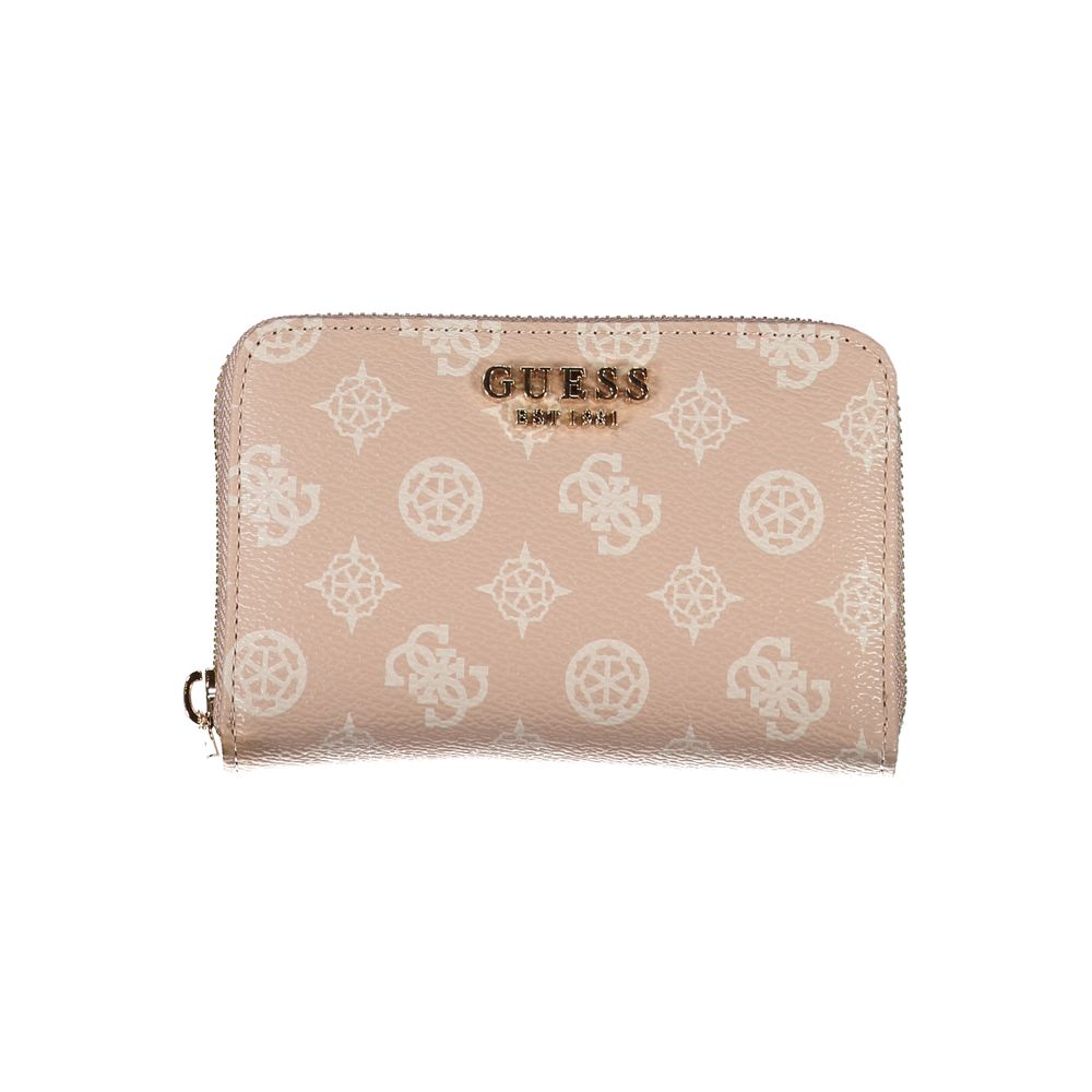 

Шикарный розовый кошелек с несколькими отделениями Guess Shoes