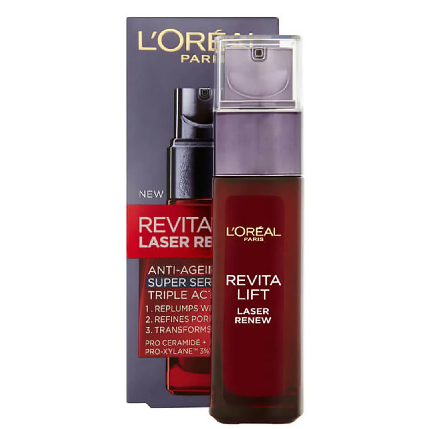 

Dermo Expertise Revitalift Laser Renew Антивозрастная супер-сыворотка тройного действия (30 мл) L'Oréal