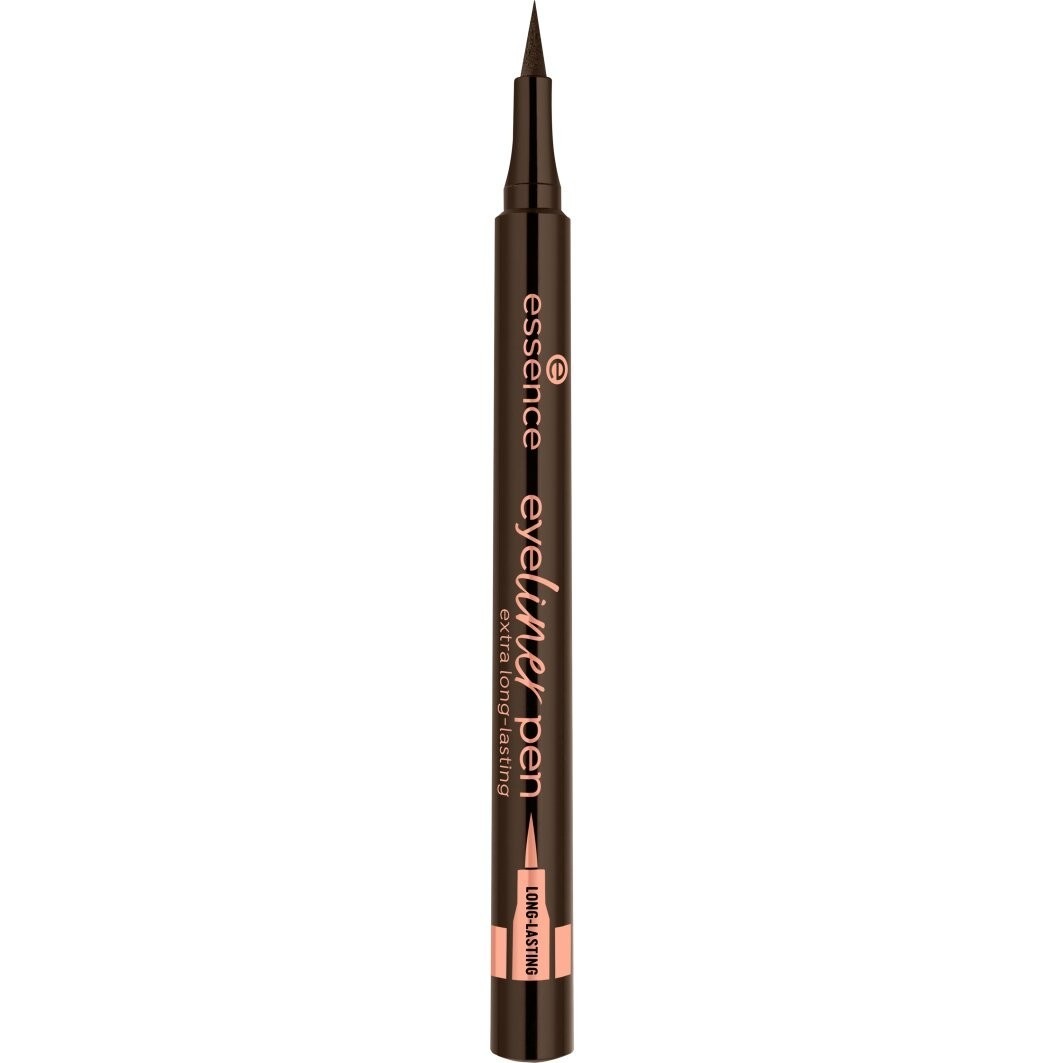Подводка для глаз eyeliner pen extra long-lasting Essence, 020 - brown, объем 1 мл — фото 2