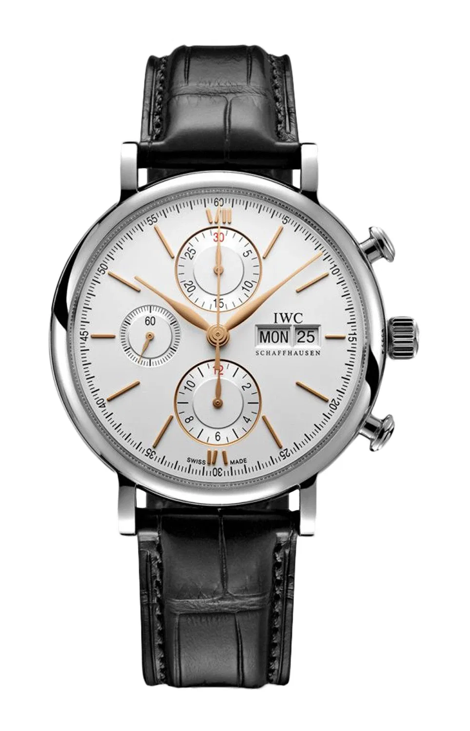 ПОРТОФИНО ХРОНОГРАФ - IW391031 IWC SCHAFFHAUSEN, черный
