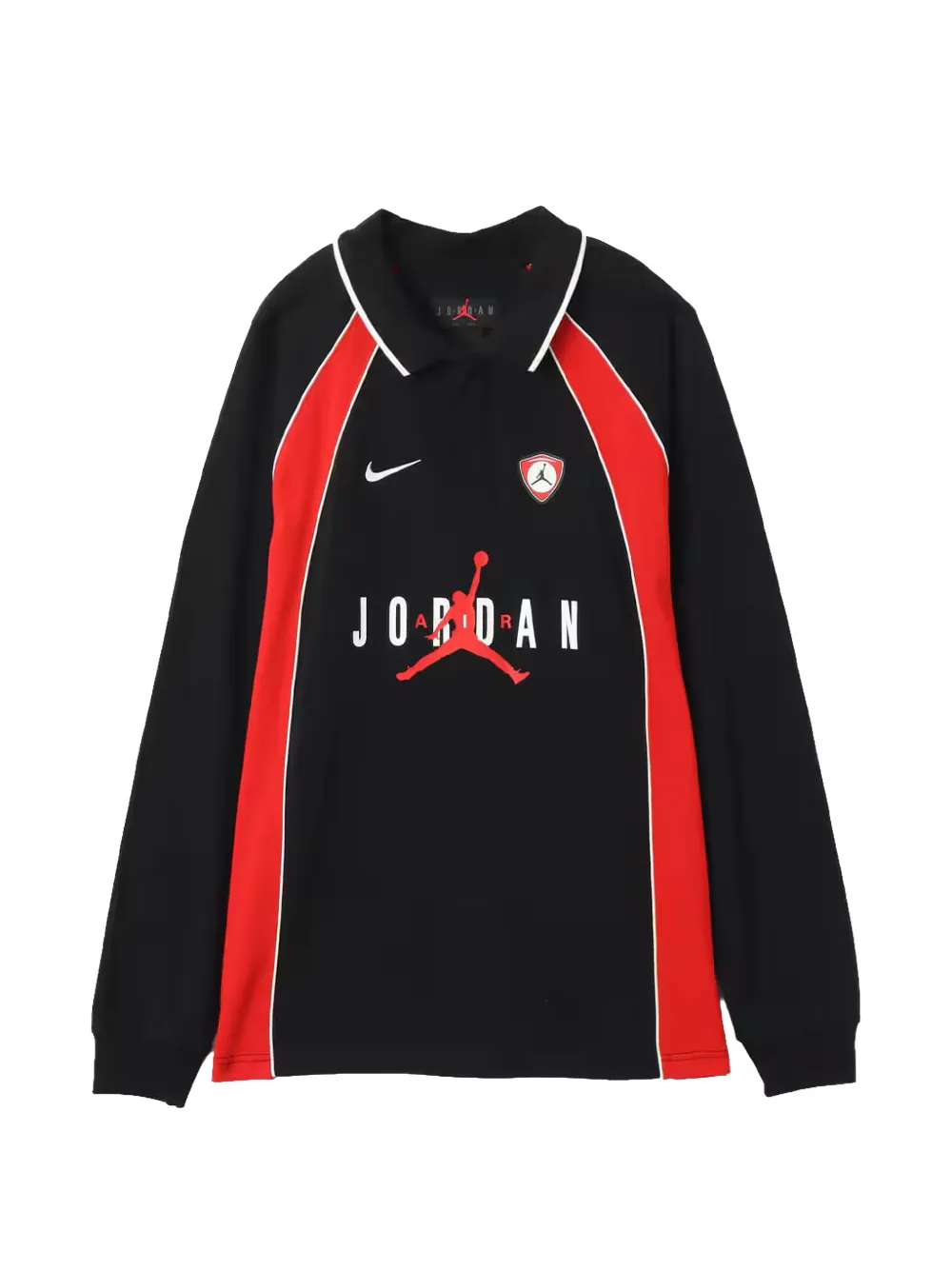 

Поло из джерси Flight Jordan, черный