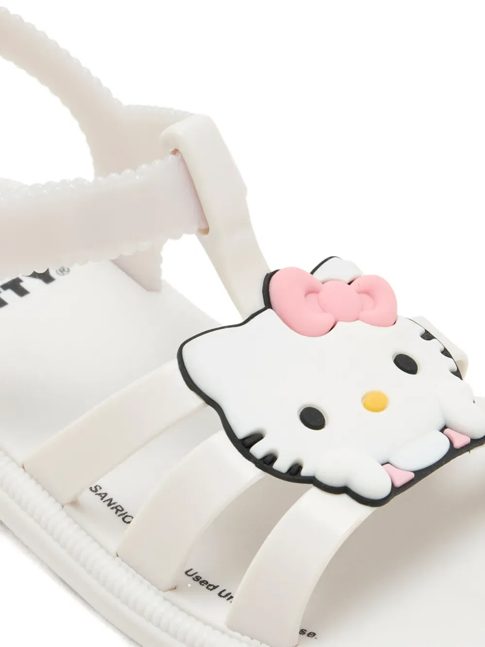 Сандалии-Клетка Hello Kitty Melissa Odabash Kids, белый — фото 4
