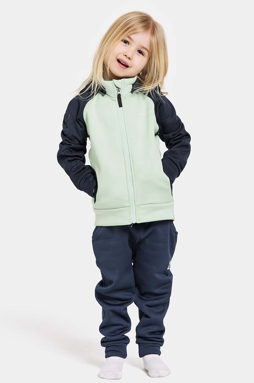 

Детская толстовка Didriksons CORIN KIDS FULLZIP, зеленый