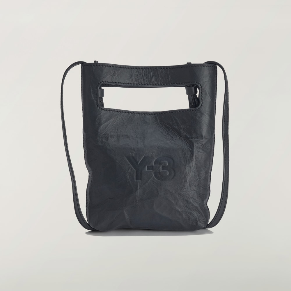 

Спортивная сумка Adidas Y-3 Crinkle Leather Mini Bag, черный
