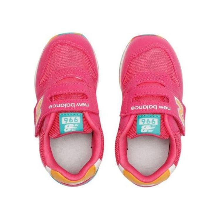 New Balance 996 Быстросохнущие Низкие Ботинки для Малышей Розово-Красный — фото 4