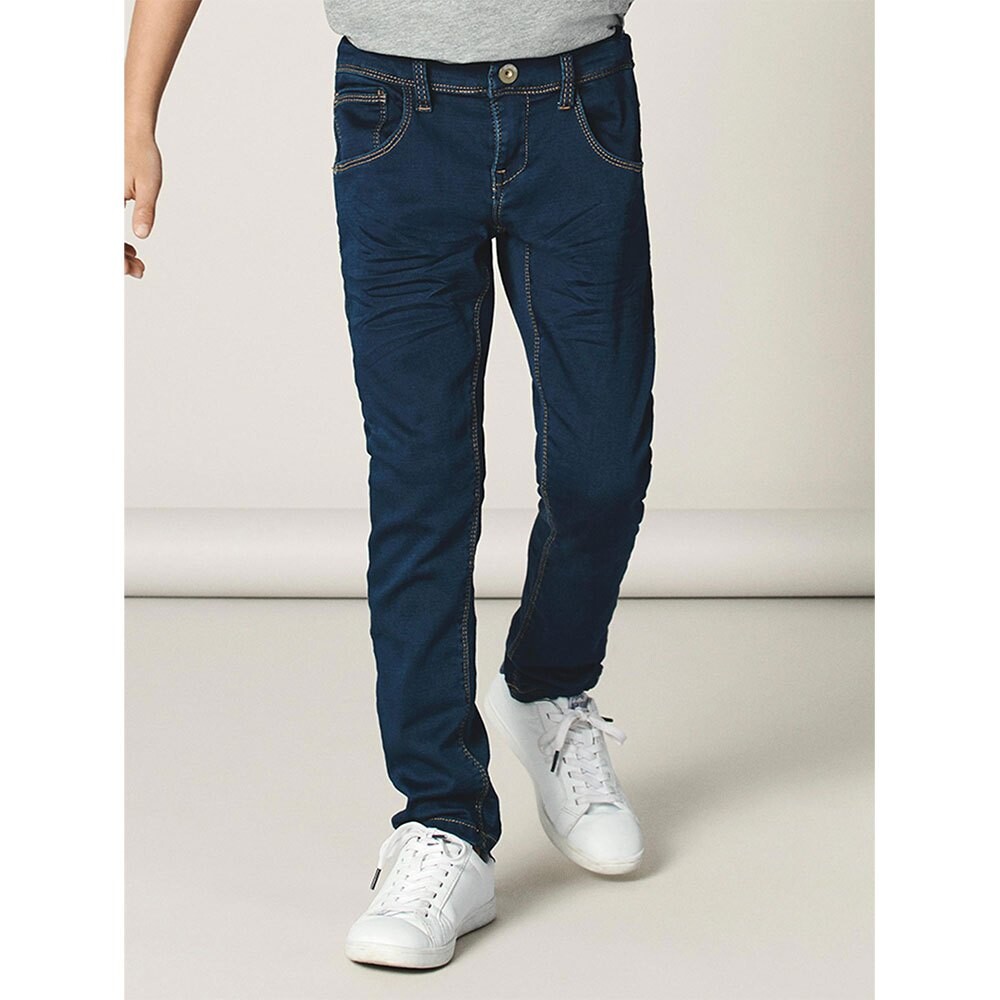 

Джинсы Name It Ryan Slim Regular Waist, черный