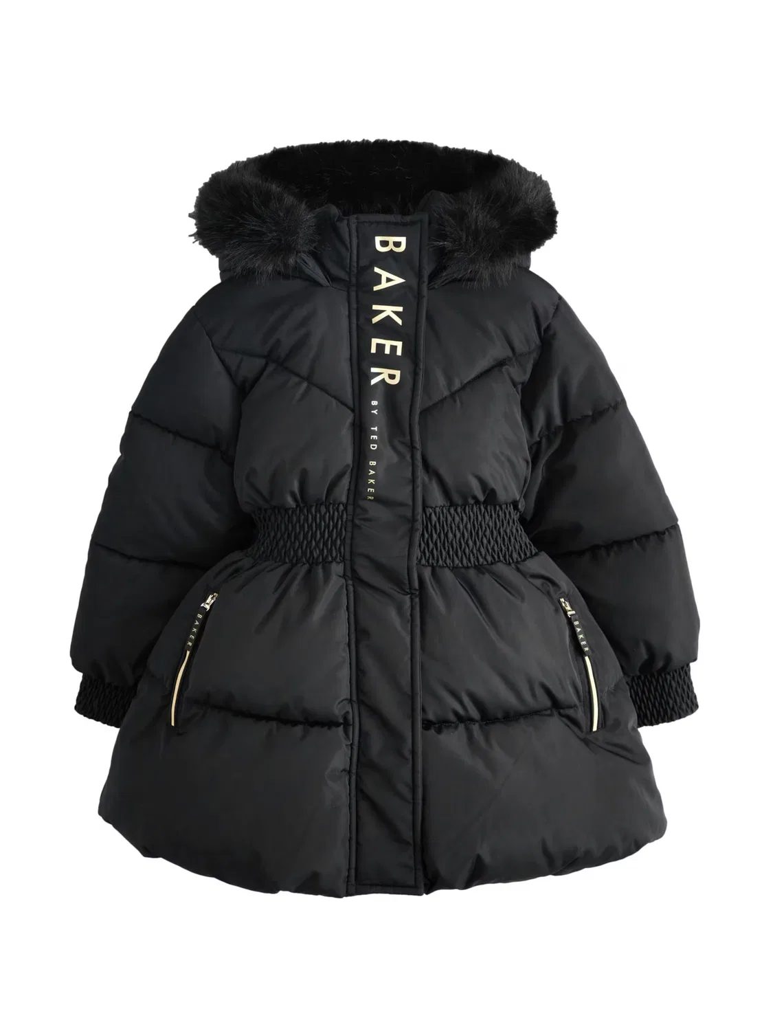 Пальто Baker by Ted Baker, черное