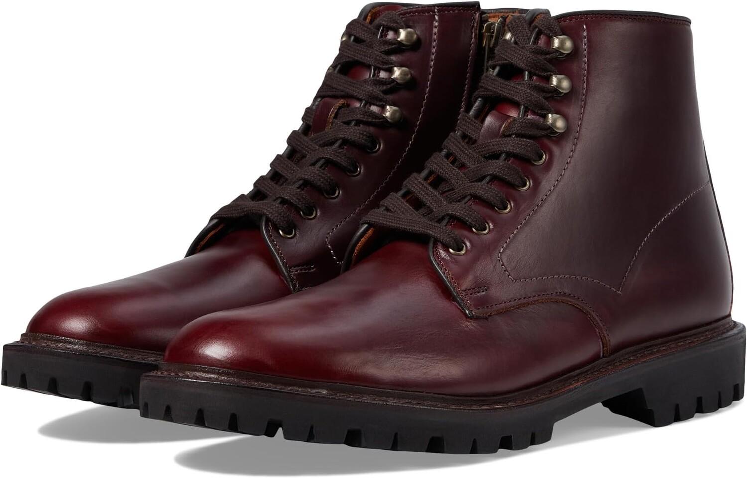 

Ботинки на шнуровке Higginsfplug Allen Edmonds, цвет Burgundy